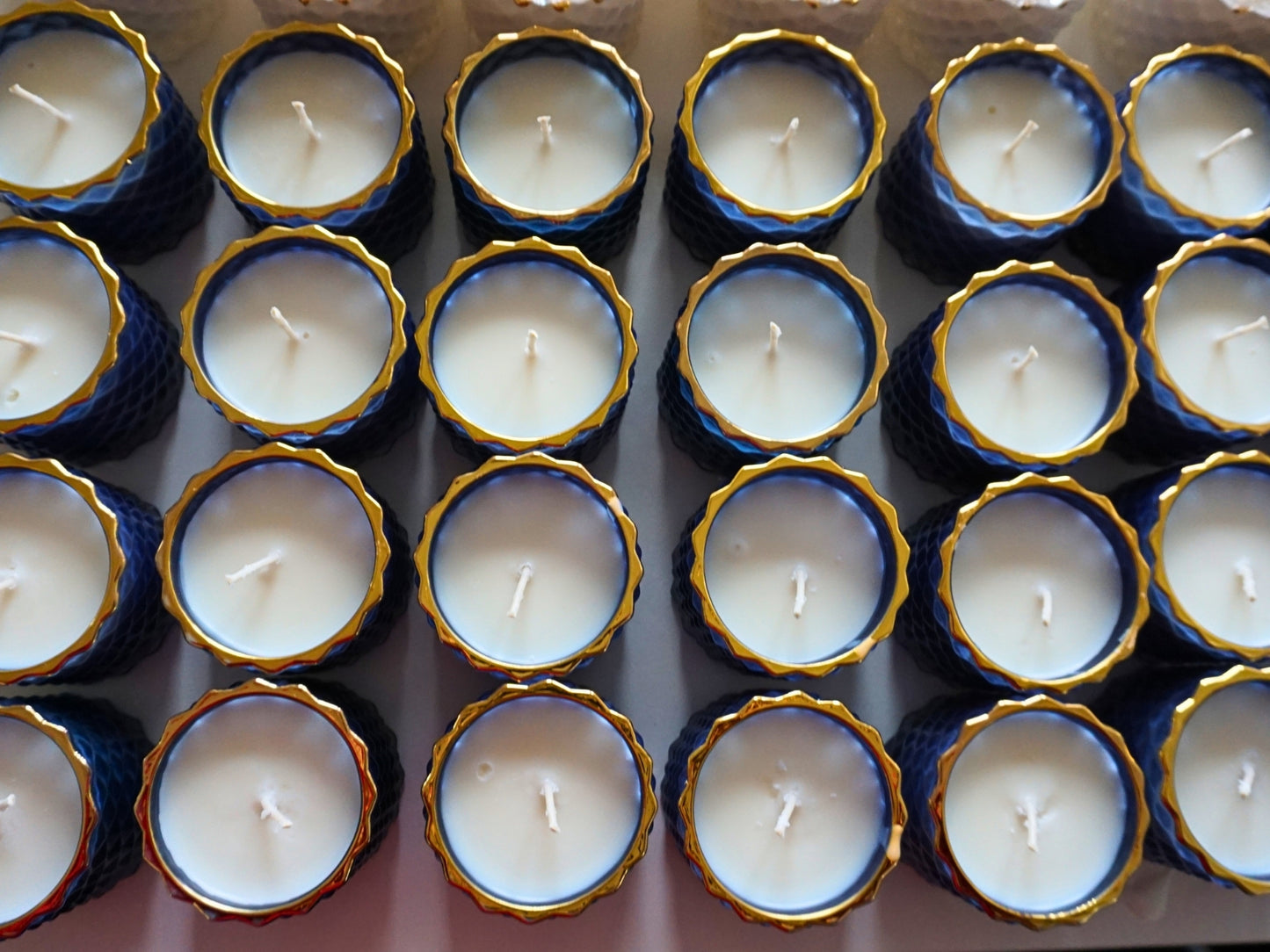 Set regalo di candele per lui e per lei - 2 candele di lusso