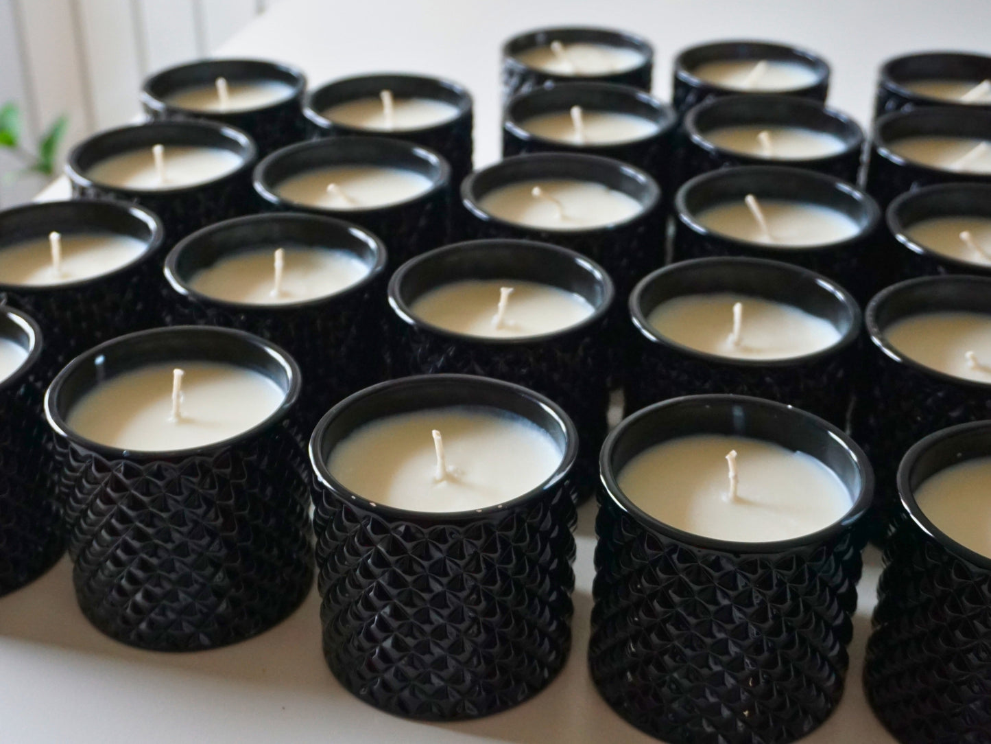 Candela di lusso in pelle Ombre