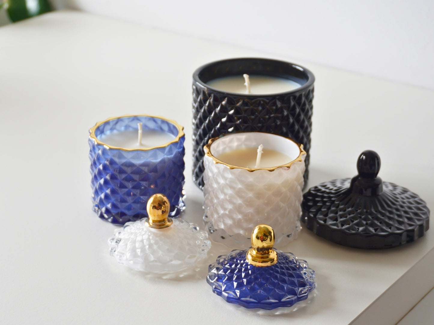 Set regalo di candele Sweet Nothings - 2 candele di lusso