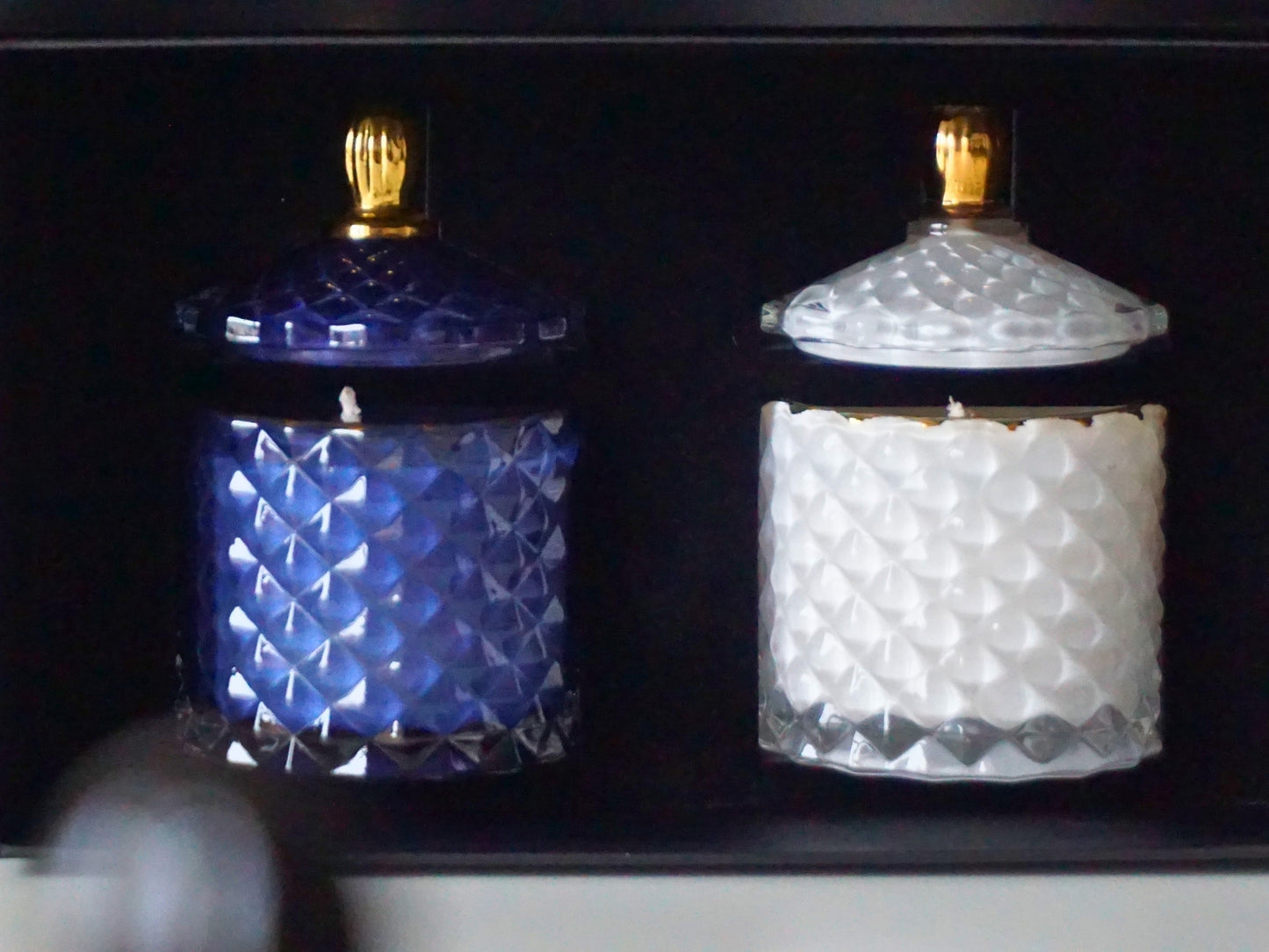 Set regalo di candele Sweet Nothings - 2 candele di lusso