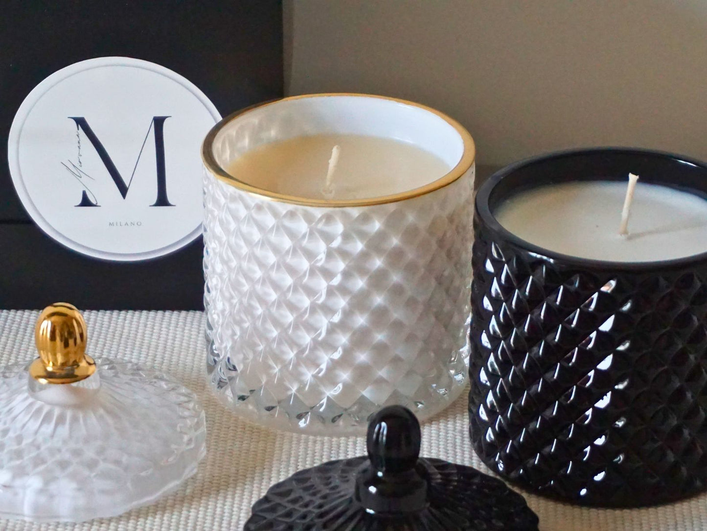 Him & Her Candle Gift Set - 2 Luxury Candles