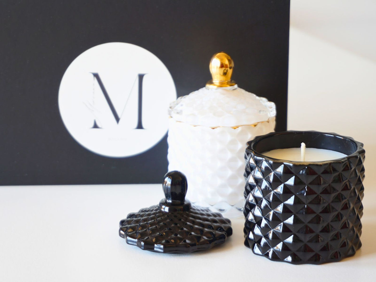 Him & Her Candle Gift Set - 2 Luxury Candles