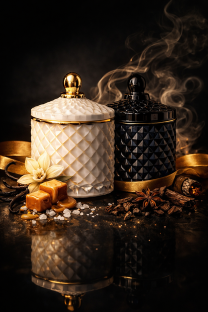 Him & Her Candle Gift Set - 2 Luxury Candles